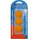 Blisterpak met 3x oranje bal voor intensief gebruik