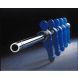 3 x 5-speler stang met geg. Pop Blauw:
