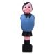 Self-locking Voetbalpop Garlando | Blauw