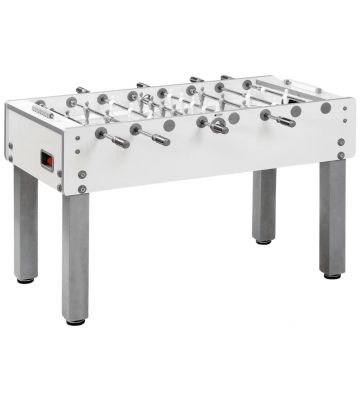 Voetbaltafel Garlando | G-500 Pure White 