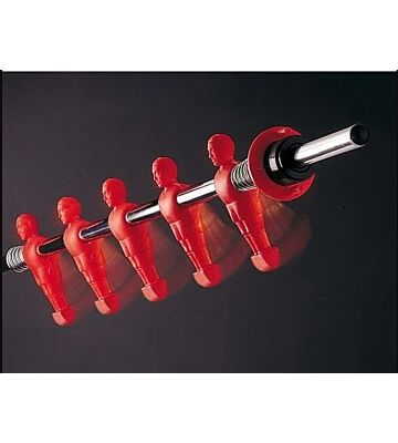 1- speler stang met gegoten Pop Rood