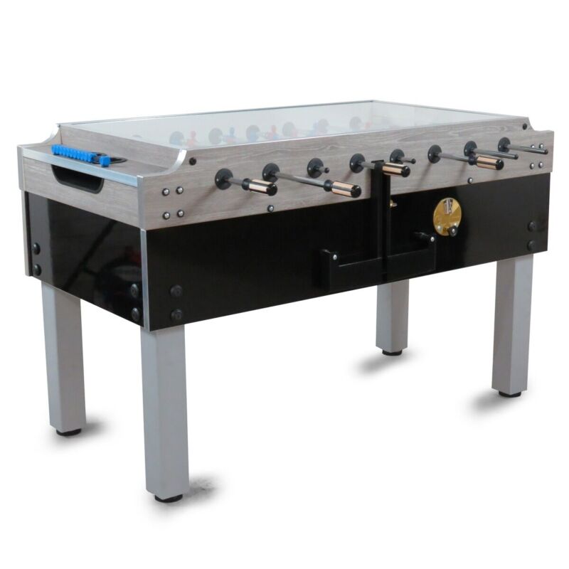 Voetbaltafel Garlando | Olympic Silver | Electronic system GARL 2001 |Glasplaat