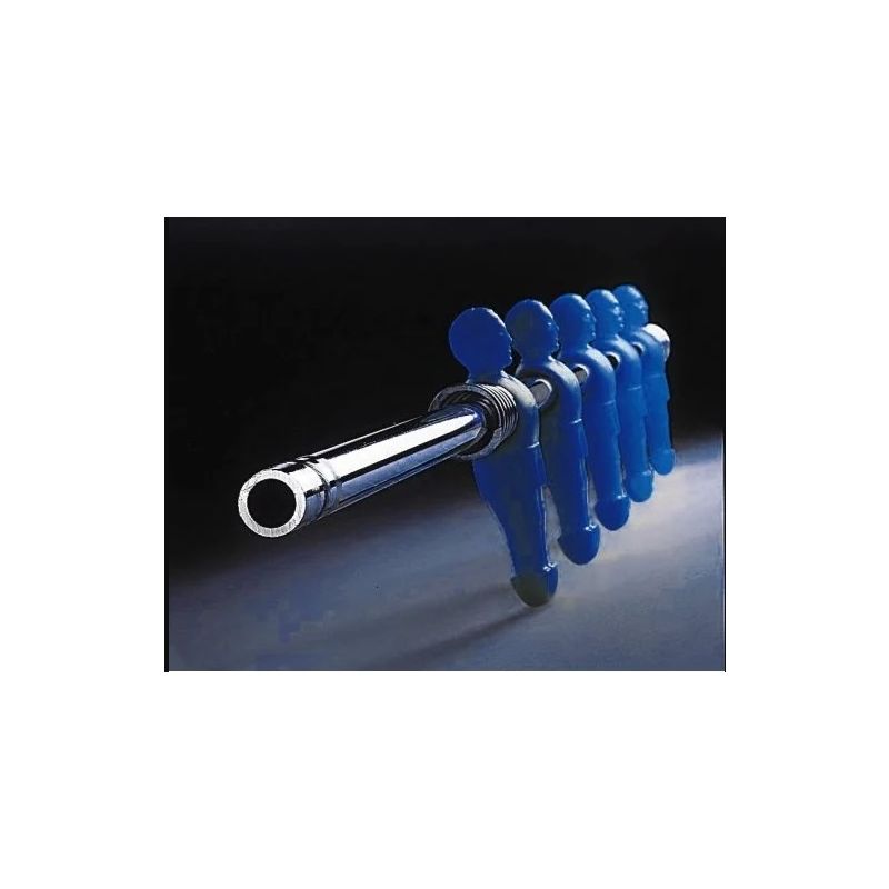 3-speler stang met gegoten pop blauw